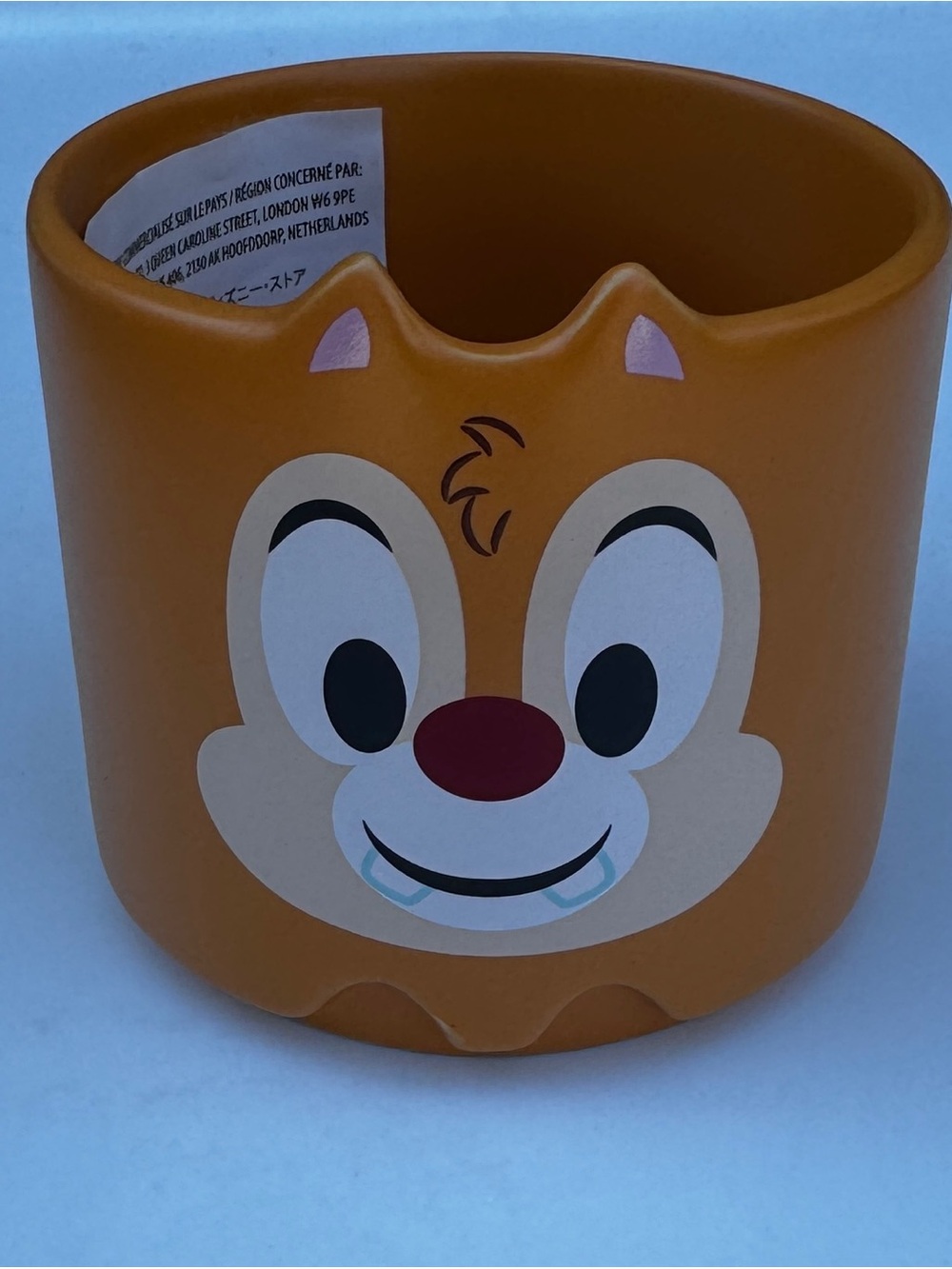 Disney Chip ‘N’ Dale stacking Chipmunk mug - DALE - NEW